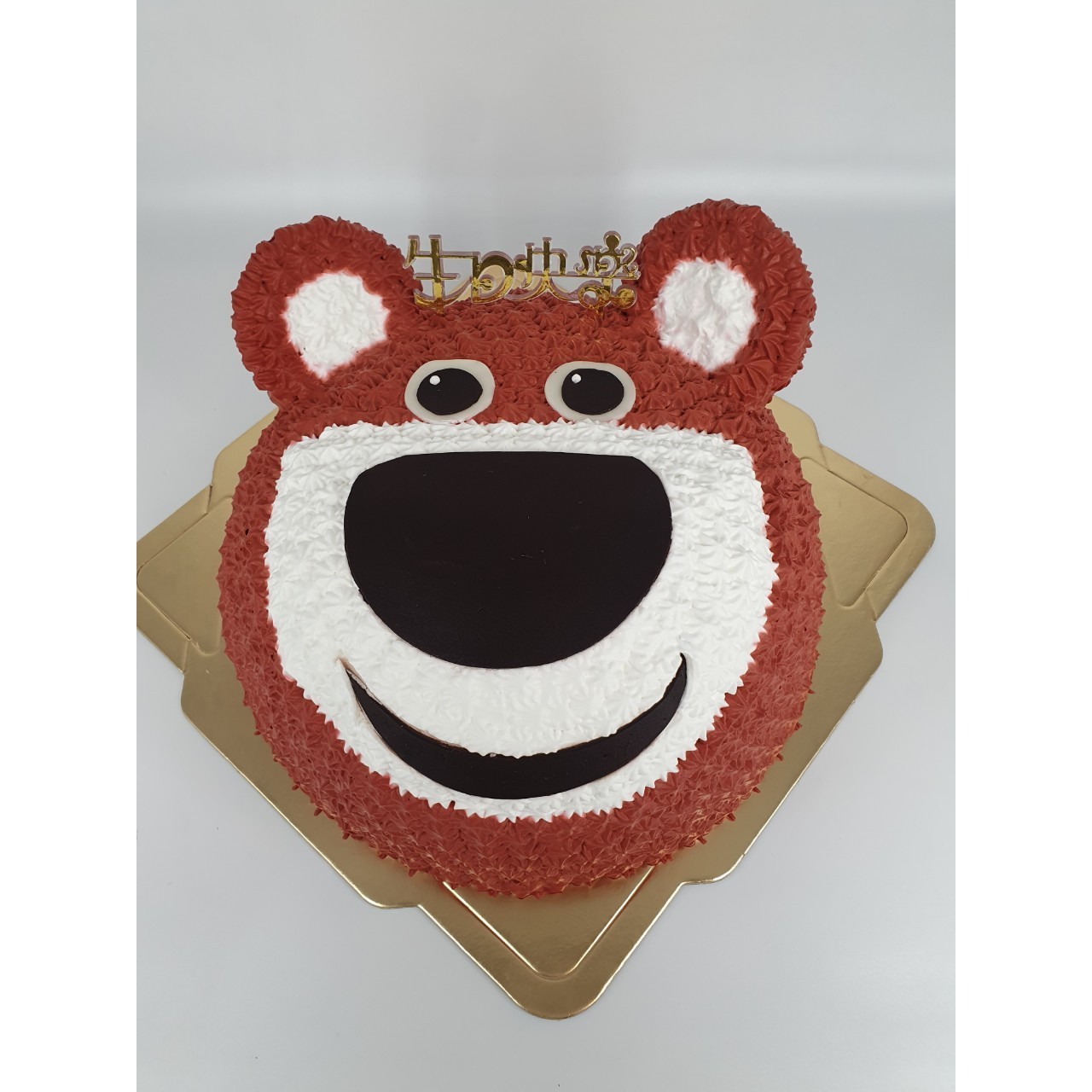 熊抱哥3D造型蛋糕